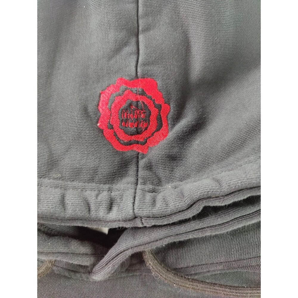Mind Liquid Dreamers Paradise Black Graphic Hoodie Size L - Picture 3 of 5
